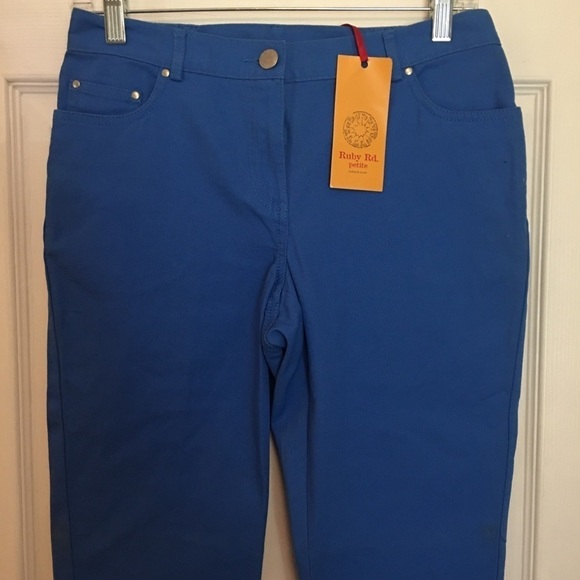 RUBY RD WOMEN'S CAPRIS  NWT SZ 4P PETITE - Picture 2 of 8